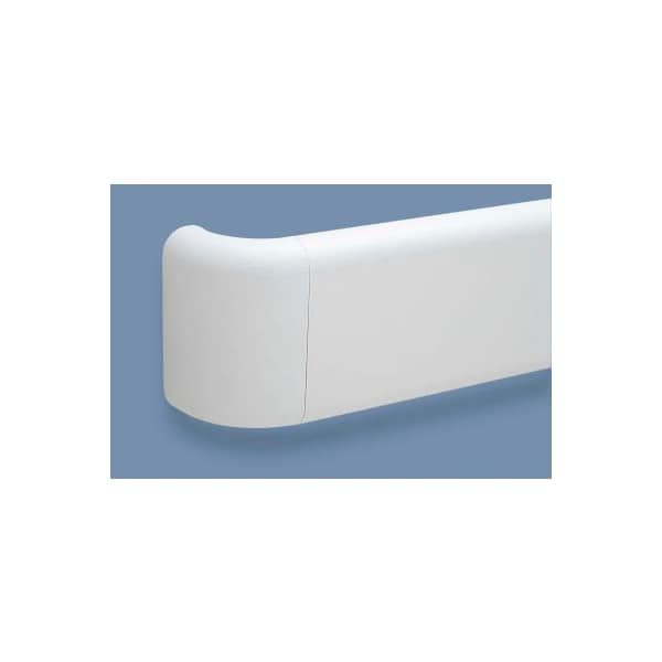 Pawling Pawling PETG Crash Rail-Type Handrail, 12' x 1-1/2 x 1-1/2 x 5-1/2 BR-500P-12-1 - main